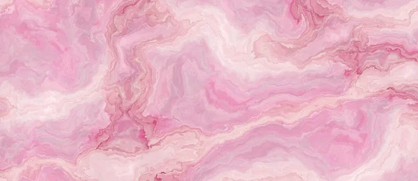 Высокое Разрешение Плитки Розового Кварца Волнистым Рисунком Текстура Фон Иллюстрация — стоковое фото