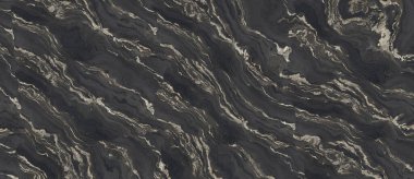 Altın içeren yüksek çözünürlüklü siyah mermer. Soyut arkaplan ve doku. 2d illüstrasyon