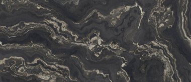 Altın içeren yüksek çözünürlüklü siyah mermer. Soyut arkaplan ve doku. 2d illüstrasyon