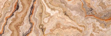 Yüksek çözünürlüklü karamelli mermer soyut desen. Doku ve arka plan. 2D çizim. Doğal güzellik.