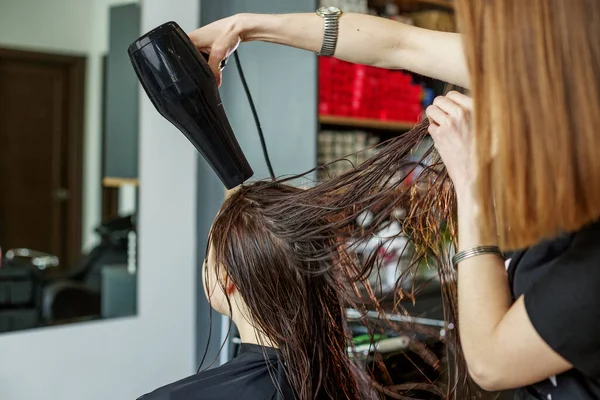 Концепція Зміни Образу Догляд Волоссям Професійна Косметика Малий Бізнес Виготовлення — стокове фото