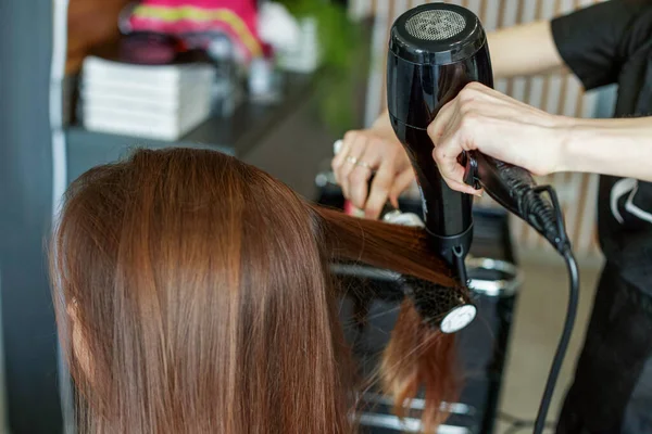 Концепція Зміни Образу Догляд Волоссям Професійна Косметика Малий Бізнес Виготовлення — стокове фото