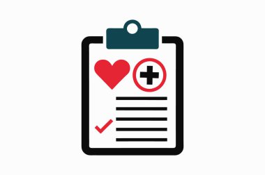 Hemşireler Günü Tıbbi logo ikonu vektör sanat çizimi tasarımı