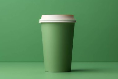 Boş Etiketli Minimum Kahve Fincanı Yapılandırması