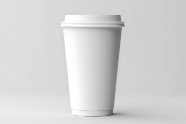 Boş Etiketli Minimum Kahve Fincanı Yapılandırması