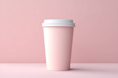 Boş Etiketli Minimum Kahve Fincanı Yapılandırması