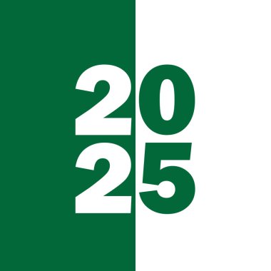 2025 Yılı - Renkli vektör sanatı