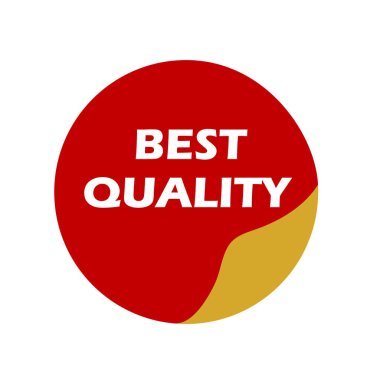 En İyi Kaliteli Etiket simgesel vektör çizimi