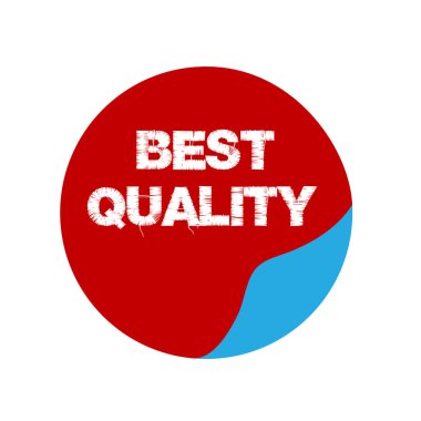 En İyi Kaliteli Etiket simgesel vektör çizimi