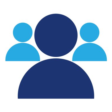 Takım simgesi vektör illüstrasyonu