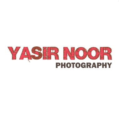 YASIR NOOR photography logo - Wordmark colorful logo logo  clipart