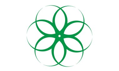 İzole çiçek dekorasyon