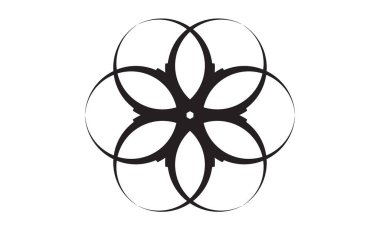 İzole çiçek dekorasyon