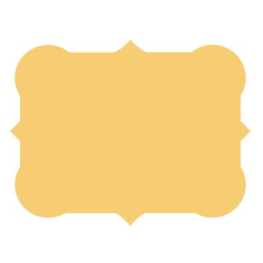 Açık turuncu çerçeve - Çerçeve çizimi