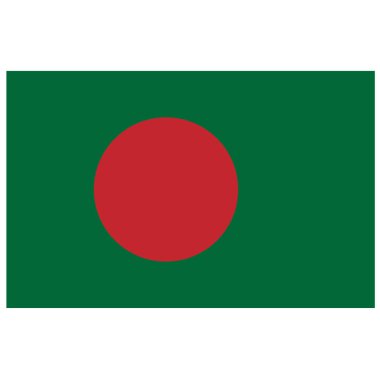Bangladeş bayrağı - Asya ülkesi