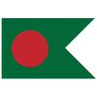 Bangladeş bayrağı - Asya ülkesi