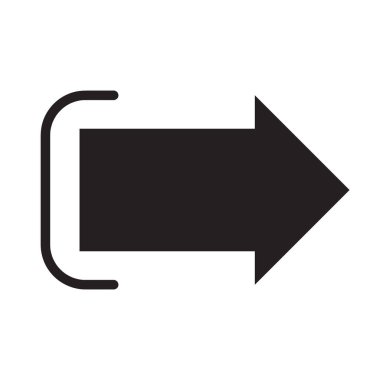 Ok simgesi vektör sanatı