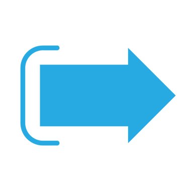 Ok simgesi vektör sanatı