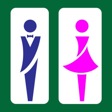 erkek ve kadın sembolleri