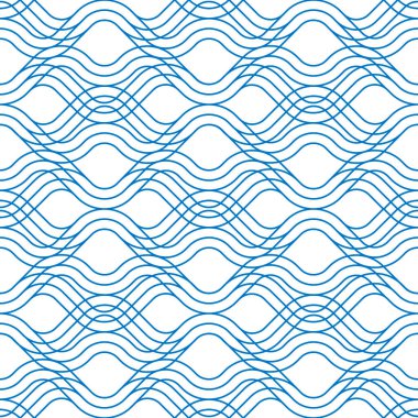 Mavi Japon dalgası arka plan çizgileri. Sonsuz doku duvar kağıdı, kalıp dolguları, web sayfası arkaplanı, yüzey dokuları için kullanılabilir.