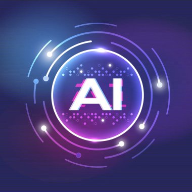 Yapay zeka sanal asistanı Chatbot ile yapay zeka konsepti, yapay zeka mühendisliği, yapay zekayı iş desteği için kullanmayı öğrenmek,.