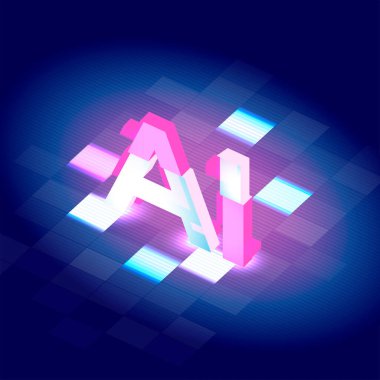 Pembe beyaz parlayan neon 