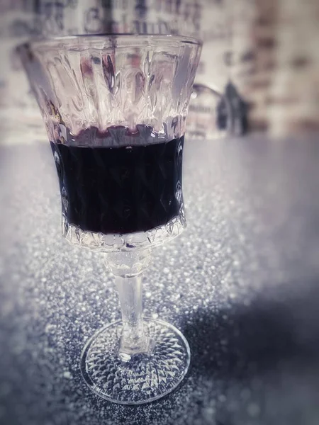 Ποτό Κόκκινου Κρασιού — Φωτογραφία Αρχείου