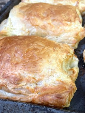 Pişirme, fırın, hamur, mutfak, puf, ekmek, fırın örtüsü, yemek, lezzetli, kalori, evde