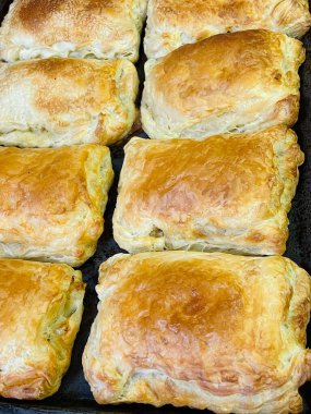 Pişirme, fırın, hamur, mutfak, puf, ekmek, fırın örtüsü, yemek, lezzetli, kalori, evde