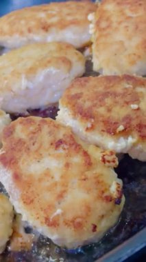 Pirzola, et, tavuk, yağ, kızartma, aşçı, tuz, mutfak, ateş, gaz, kızartma tavası, kalori, lezzetli