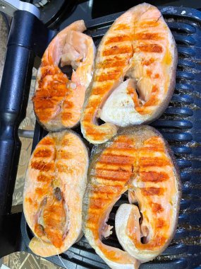Alabalık, somon, kırmızı balık, balık, lezzet, yemek, ızgara, mutfak, deniz ürünleri