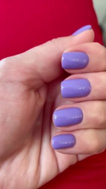 Tırnak, tırnak, manikür, menekşe, parmaklar, el, renkler, güzellik, kadın, güzellik, güzellik 