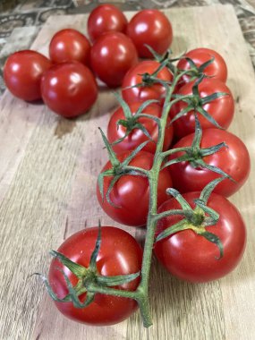 Domates, domates, sebze, kırmızı, yaz, hasat, lezzet, yemek, yemek, vitamin, mutfak, masa, tahta, aşçı, vegan, iştah. 