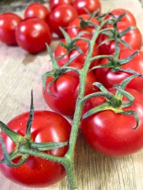 Domates, domates, sebze, kırmızı, yaz, hasat, lezzet, yemek, yemek, vitamin, mutfak, masa, tahta, aşçı, vegan, iştah. 