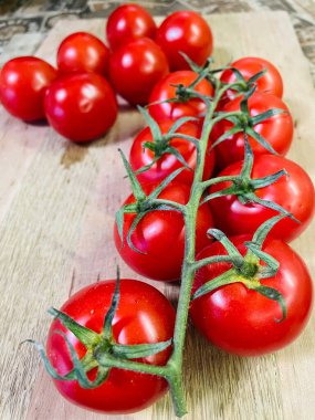 Domates, domates, sebze, kırmızı, yaz, hasat, lezzet, yemek, yemek, vitamin, mutfak, masa, tahta, aşçı, vegan, iştah. 