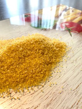 Bulgur, buğday, Groats, lapa, mutfak, yararlı, lezzetli, aşçı, masa, Ukrayna, aşk, hayat