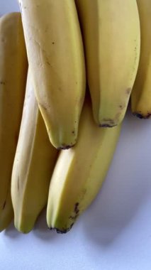 Muz, muz, meyve, vitamin, vegan, botanik, bitki, yiyecek, yemek, sarı, beyaz, mavi, gölge, ışık, yaşam, aşk