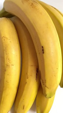 Muz, muz, meyve, vitamin, vegan, botanik, bitki, yiyecek, yemek, sarı, beyaz, mavi, gölge, ışık, yaşam, aşk