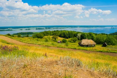 Vytachyv, Obuhiv, Obukhiv, interesting, church, Dnipro, river, windmill, Kyiv region, Ukrainian, Ukraine, Europe, nature, tourism, journey, journey, trip, rest, nature, history, love, life, walk, summer, autumn, warmth , sky, clouds clipart