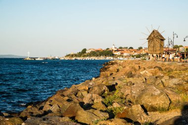 Bulgaristan, Nessebar, Karadeniz, dinlenme, güzel, su, gökyüzü, bitkiler, yeşillik, yeşil, doğa, turizm, yaz, yaz, dışarıda, yürüyüş, oksijen, seyahat, seyahat, seyahat, ilginç, aşk