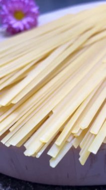 Makarna, makarna, spagetti, koni, makarna, un, aşçı, mutfak, yemek, organik, vegan, sağlıklı, lezzetli.