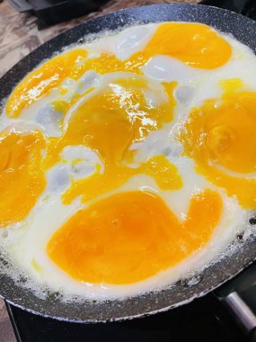 Yumurta, yumurta, omlet, omlet, kızartma, tava, sarısı, protein, lezzetli, sağlıklı, vegan, organik, sağlıklı, yemek, mutfak, yemek..