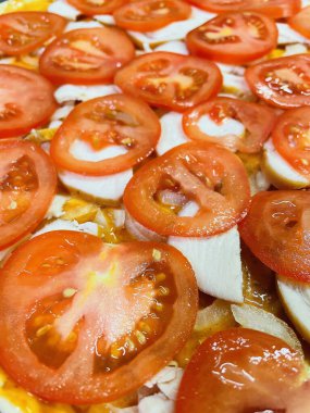 Domates, domates, kırmızı, dilimlenmiş, kesilmiş, aşçı, mutfak, masa, lezzetli, sebze, vitamin, kırmızı, iştah açıcı, lezzetli, yemek,.