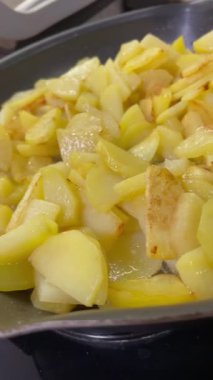 Kızarmış patates, lezzetli, kızartma tavası, tabak, yağ, tuz, yemek, patates, aşk hayatı