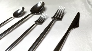 Çatal, kaşık, çatal, bıçak, masa, yemek, mutfak.