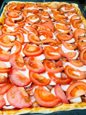 Domates, domates, sebze, parlak, sulu, kırmızı, mutfak, pişirme çarşafı, pişirme, pişirme, evde pişirme, hayatı seviyorum..