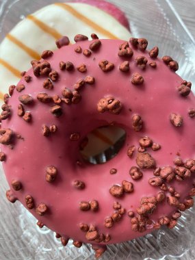 Donut, donut, tatlı, lezzetli, şeker, tatlı, yemek, yemek