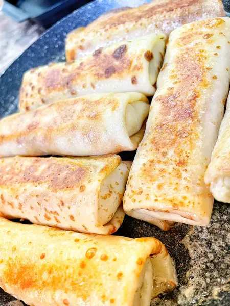 Tavada kızarmış krep, Ukraynaca, yemek, yemek, yağ, kalori, lezzetli, Ukrayna