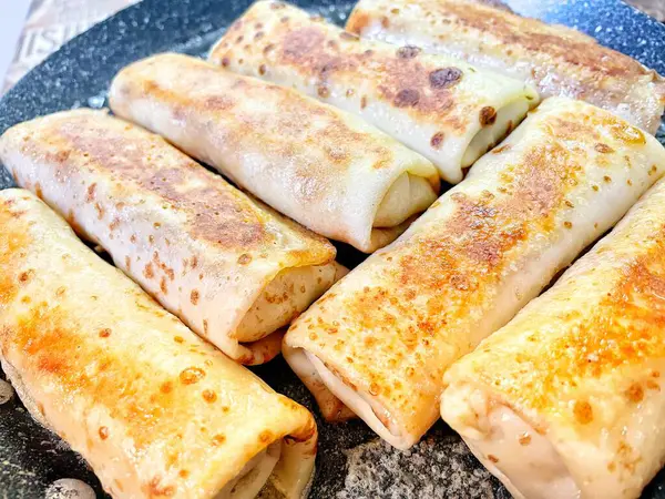 Tavada kızarmış krep, Ukraynaca, yemek, yemek, yağ, kalori, lezzetli, Ukrayna