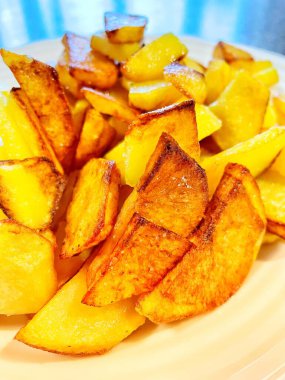 Kızarmış patates, tabak, kızartma tavası, yağ, kızartma, tuz, kalori, yağ, aşçı, mutfak, yemek,.